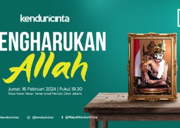 poster kenduri cinta mangharukan allah