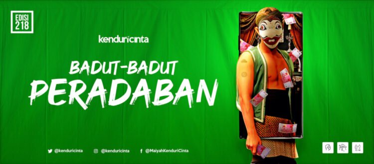 poster kenduri cinta badut badut peradaban