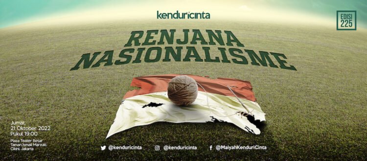 poster kenduri cinta renjana nasionalisme