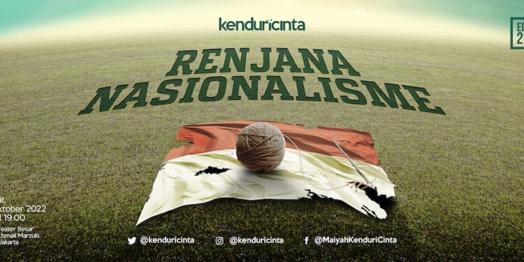poster kenduri cinta renjana nasionalisme