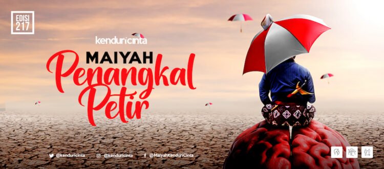 poster kenduri cinta maiyah penagkal petir