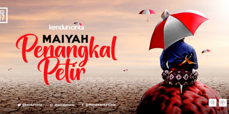 poster kenduri cinta maiyah penagkal petir