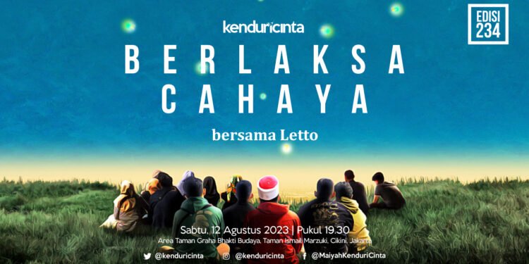 poster kenduri cinta berlaksa cahaya