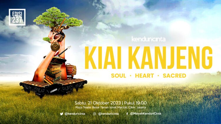 poster kiai kanjeng soul heart sacred