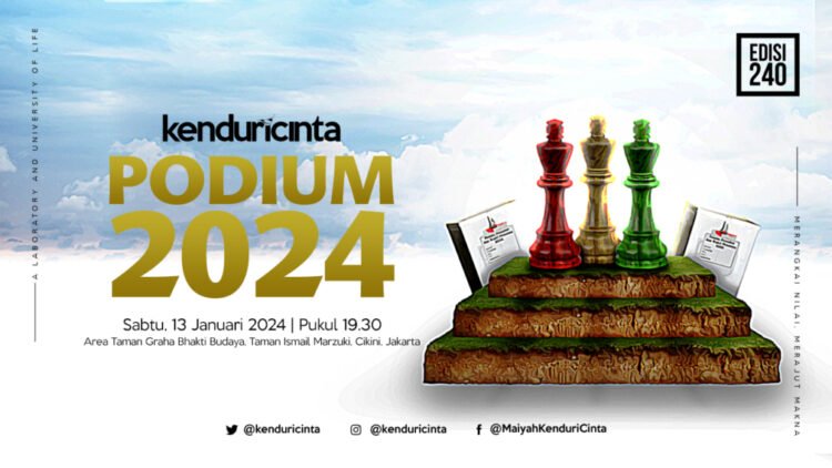 poster kenduri cinta podium 2024