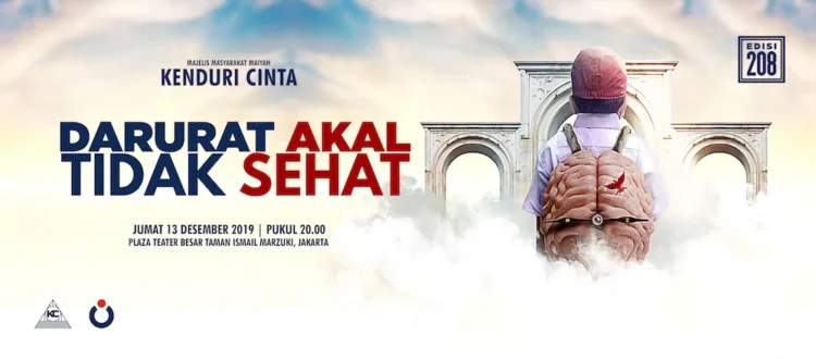 Poster kenduri cinta DARURAT AKAL TIDAK SEHAT