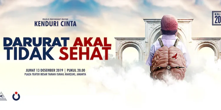 Poster kenduri cinta DARURAT AKAL TIDAK SEHAT