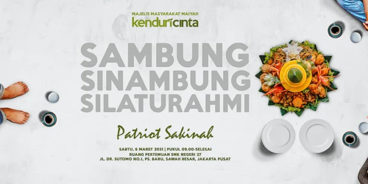 poster kenduri cinta Patriot Sakinah Maret_2021