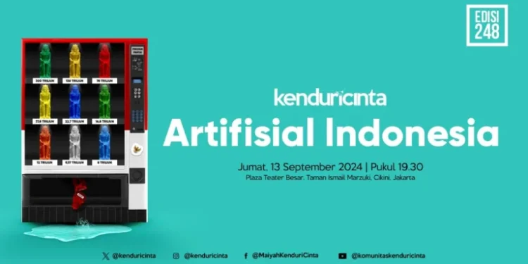 poster kenduri cinta artifisial indonesia