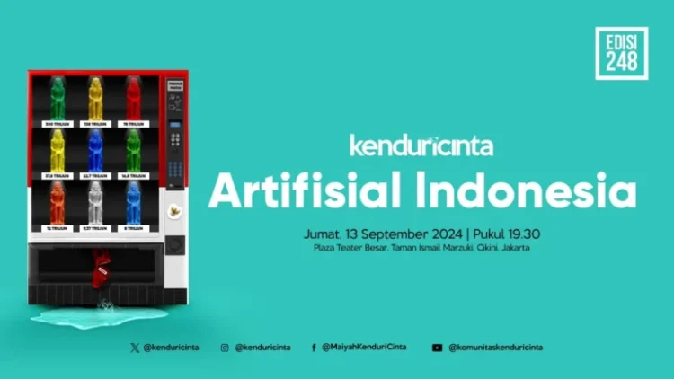 poster kenduri cinta artifisial indonesia