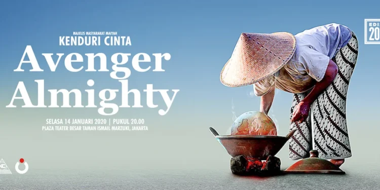 poster kenduri cinta avenger al mighty