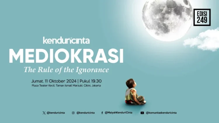 poster kenduri cinta mediokrasi