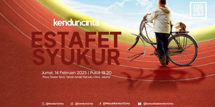 Poster kenduri cinta 2025 estafet syukur