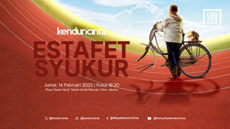 Poster kenduri cinta 2025 estafet syukur