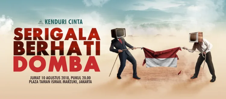 poster kenduri cinta serigala berhati domba