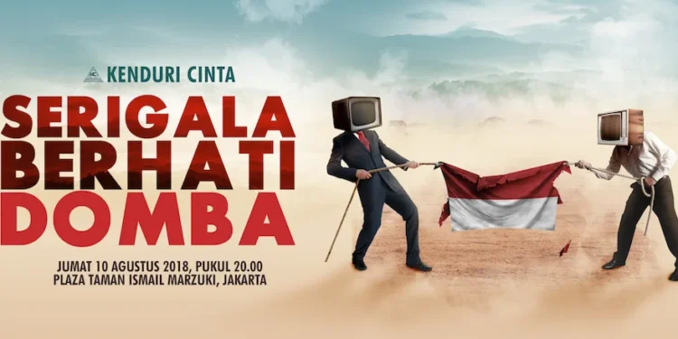 poster kenduri cinta serigala berhati domba