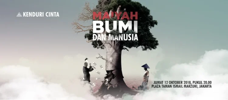 poster maiyah bumi dan manusia kenduri cinta oct 2018