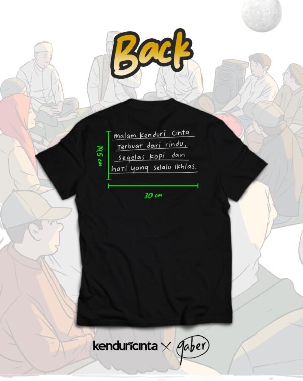 Kaos Kolaborasi Kenduri Cinta X Banggaber - Image 3
