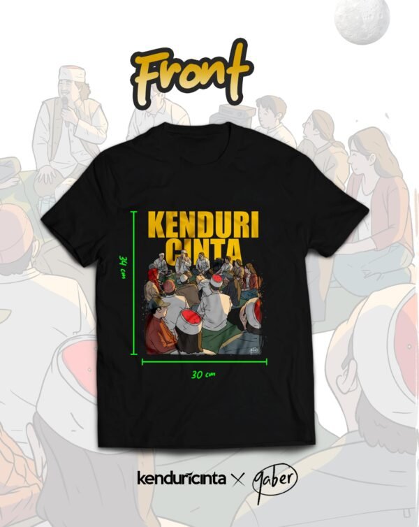 Kaos Kolaborasi Kenduri Cinta X Banggaber - Image 2